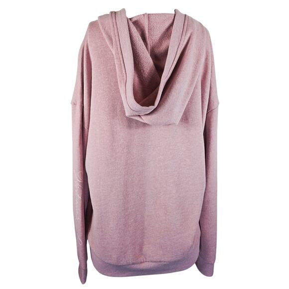 Victoria Secret Athletic Dusty Pink Women's Hooded Sweatshirt XL NWT - Picture 3 of 5